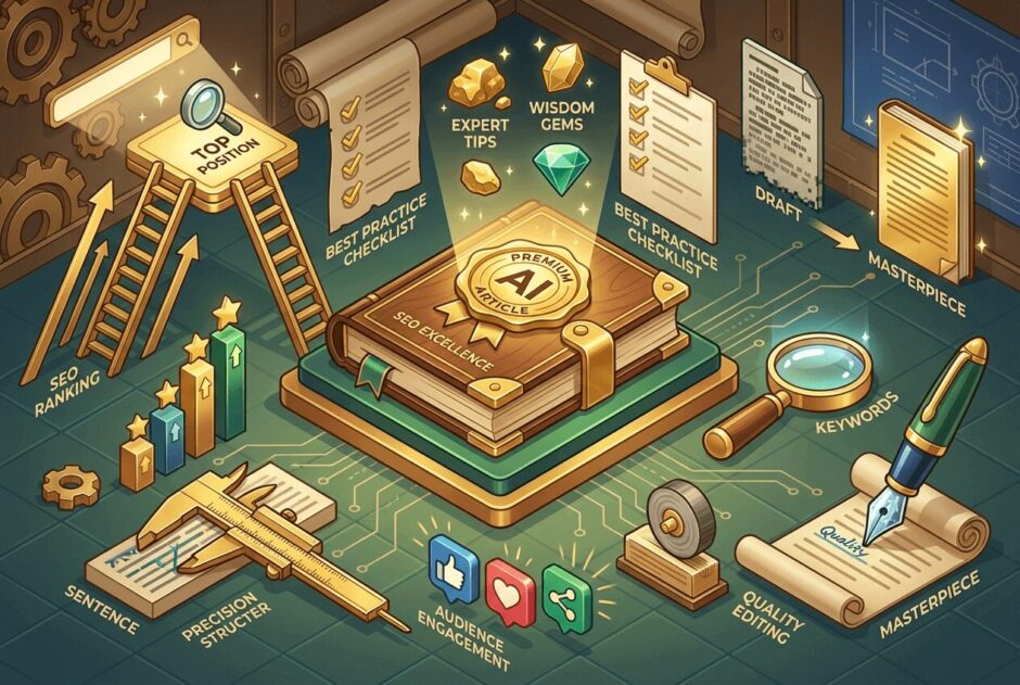 AI記事作成のコツとは？SEOで上位を狙う高品質な執筆術