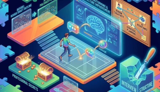 取材構成案をAI壁打ちで劇的改善！プロの秘策を公開