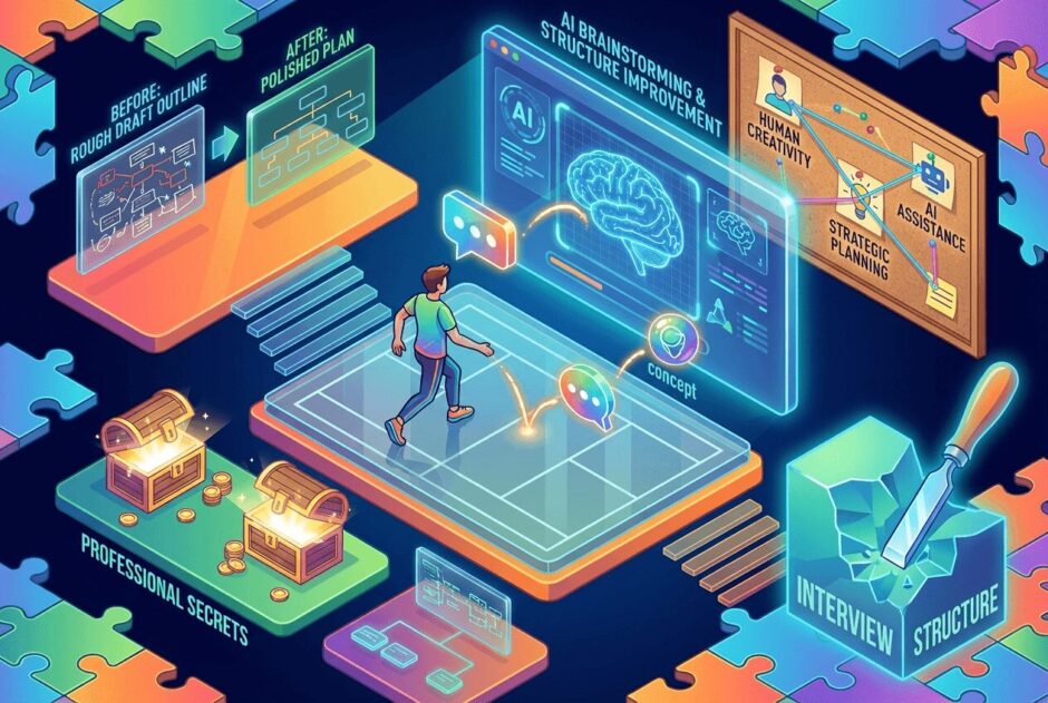 取材構成案をAI壁打ちで劇的改善！プロの秘策を公開