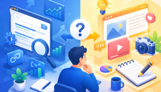 コンテンツマーケティングはSEOとどう違う？進め方も徹底解説