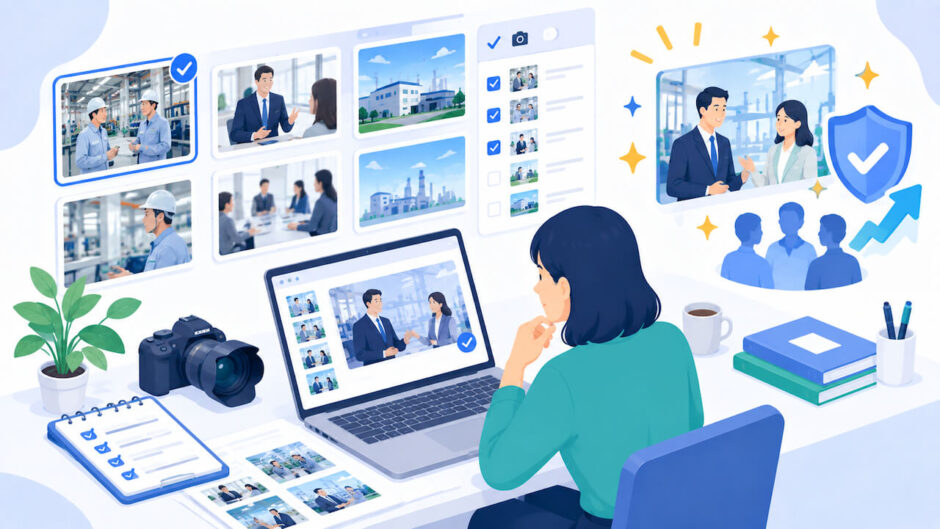 導入事例の写真選びのコツとは？信頼感が3倍変わる理由