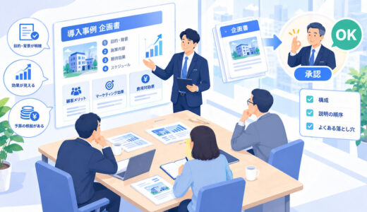 承認者が思わずOKを出す導入事例企画書の作り方